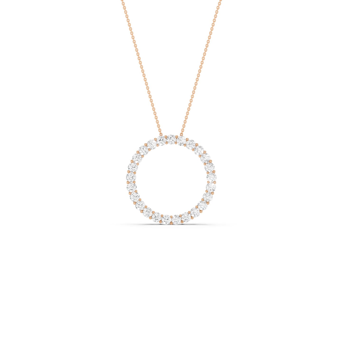Silhouette Necklace - Circular