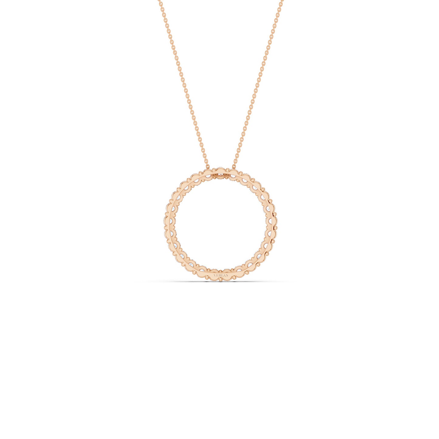 Silhouette Necklace - Circular