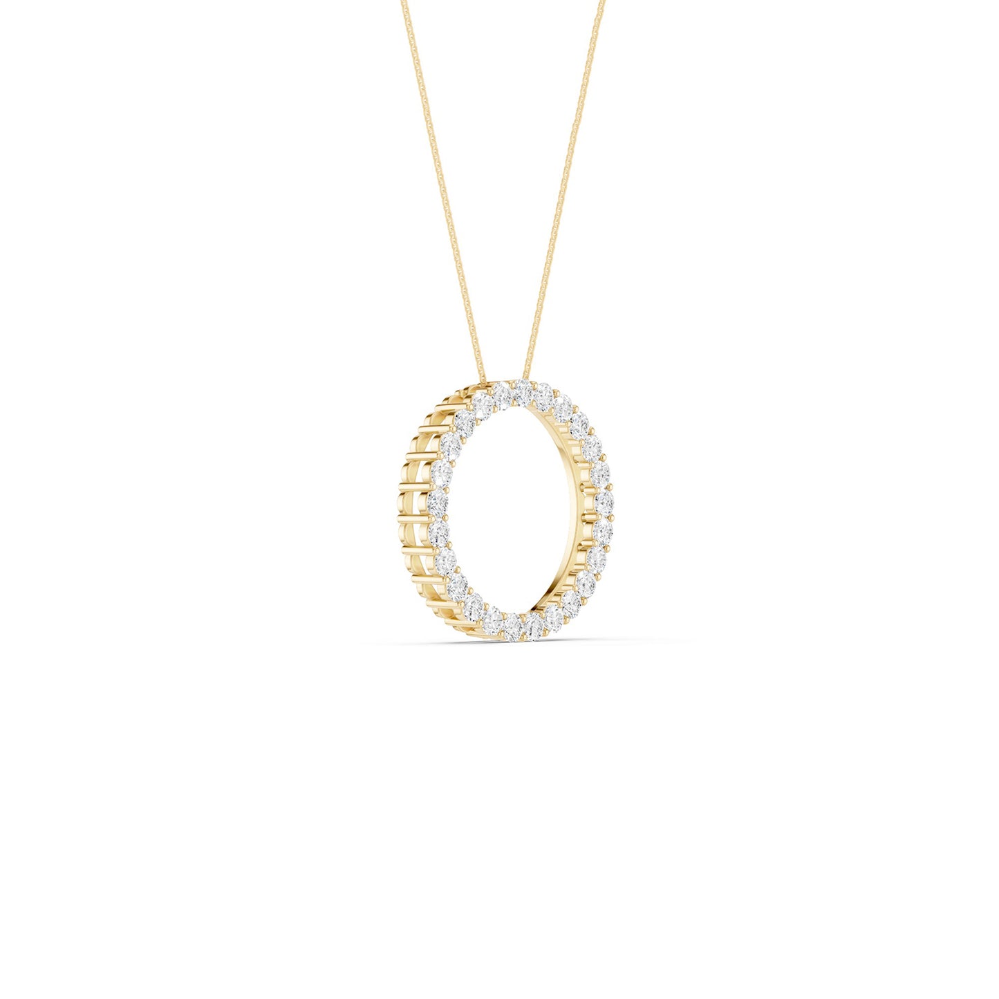Silhouette Necklace - Circular