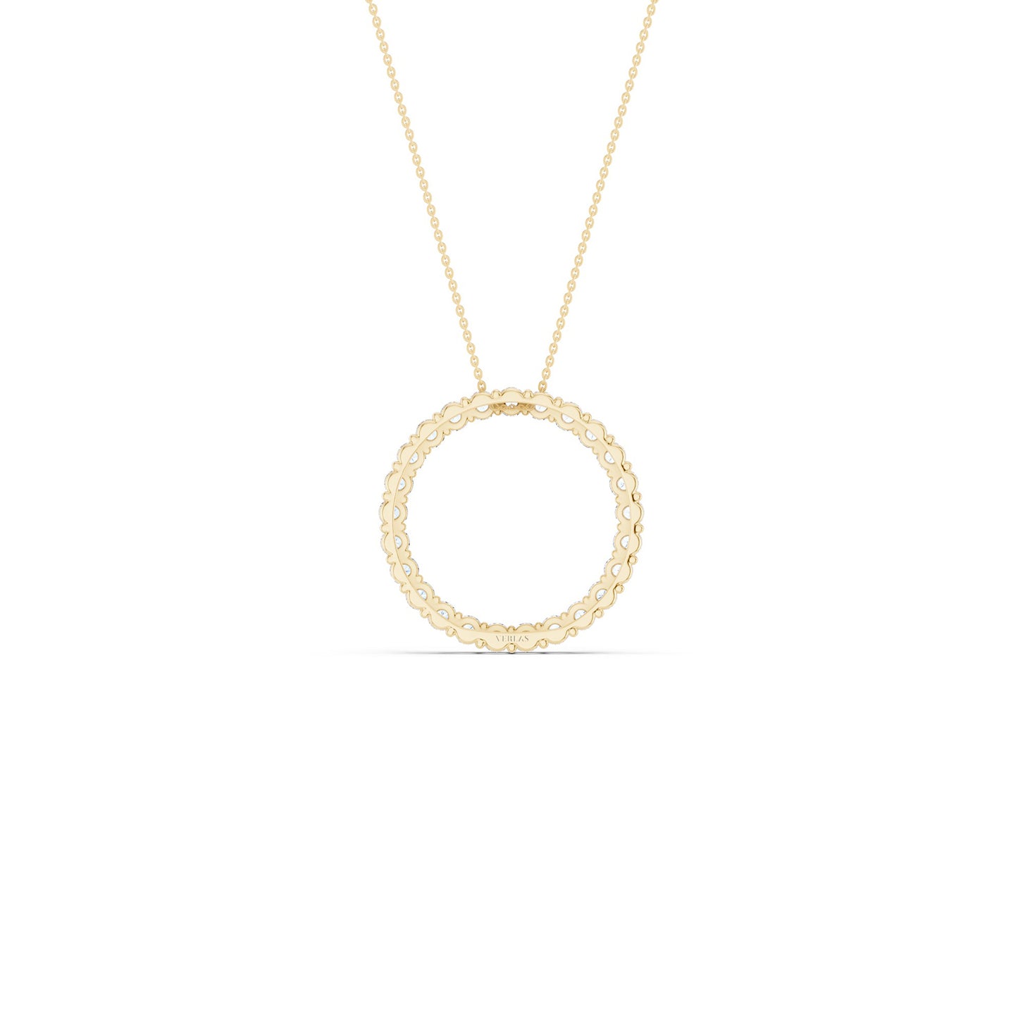 Silhouette Necklace - Circular
