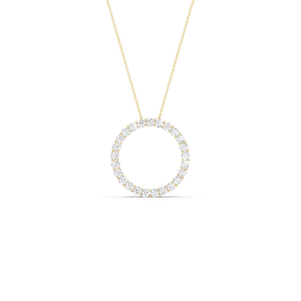 Silhouette Necklace - Circular