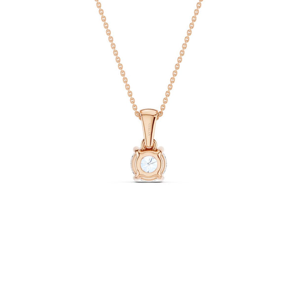 Round Solitaire Pendant