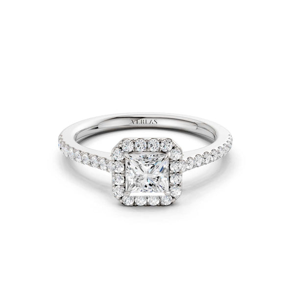 Princess Signature Halo Ring