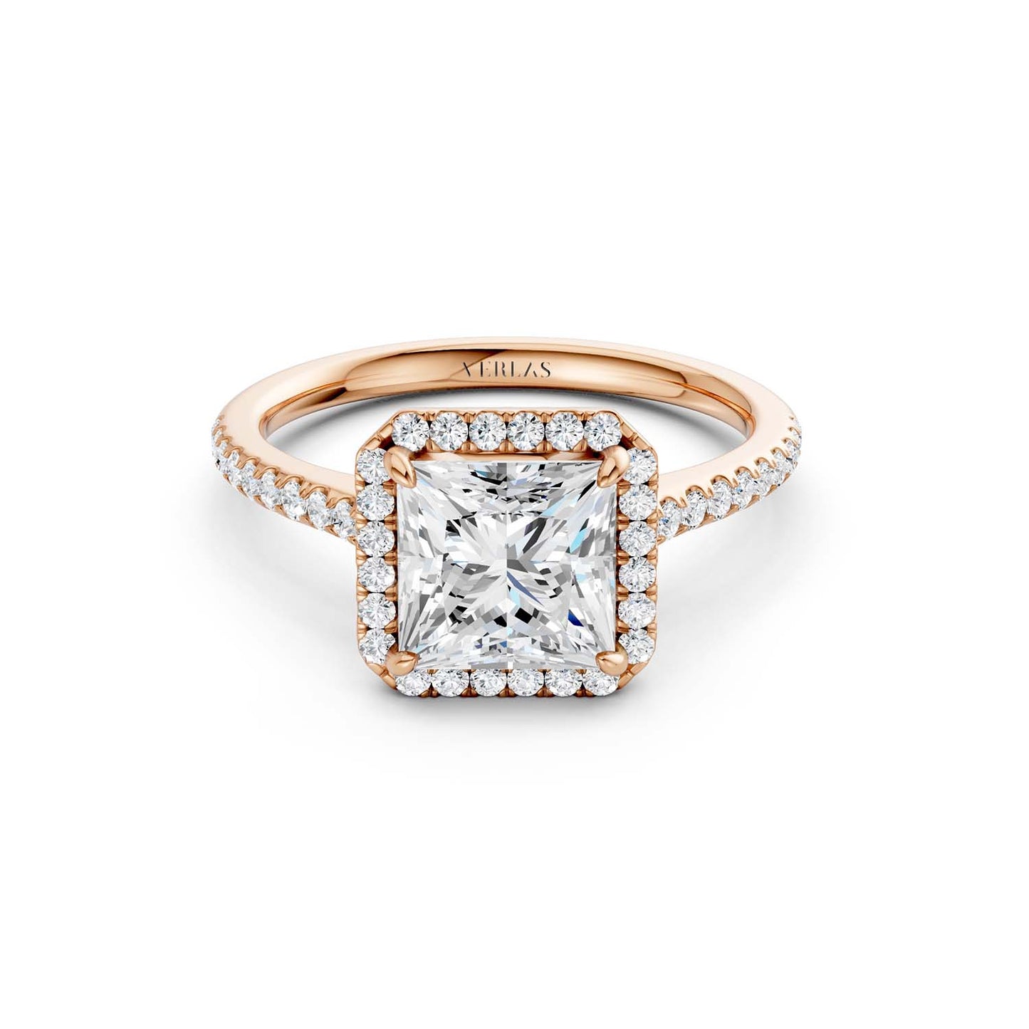 Princess Signature Halo Ring