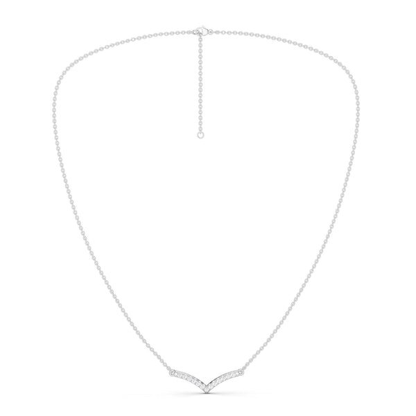Ascending Chevron Necklace