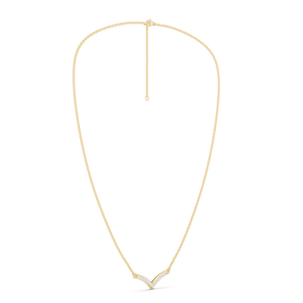 Ascending Chevron Necklace