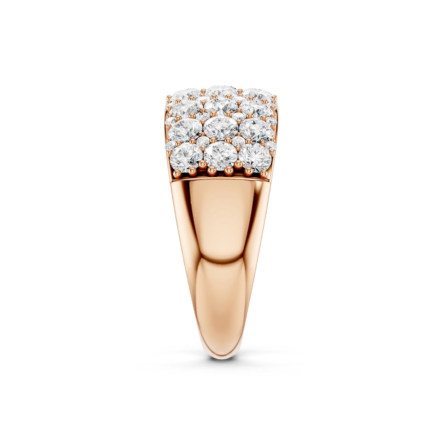 3-Row Exquisite Band