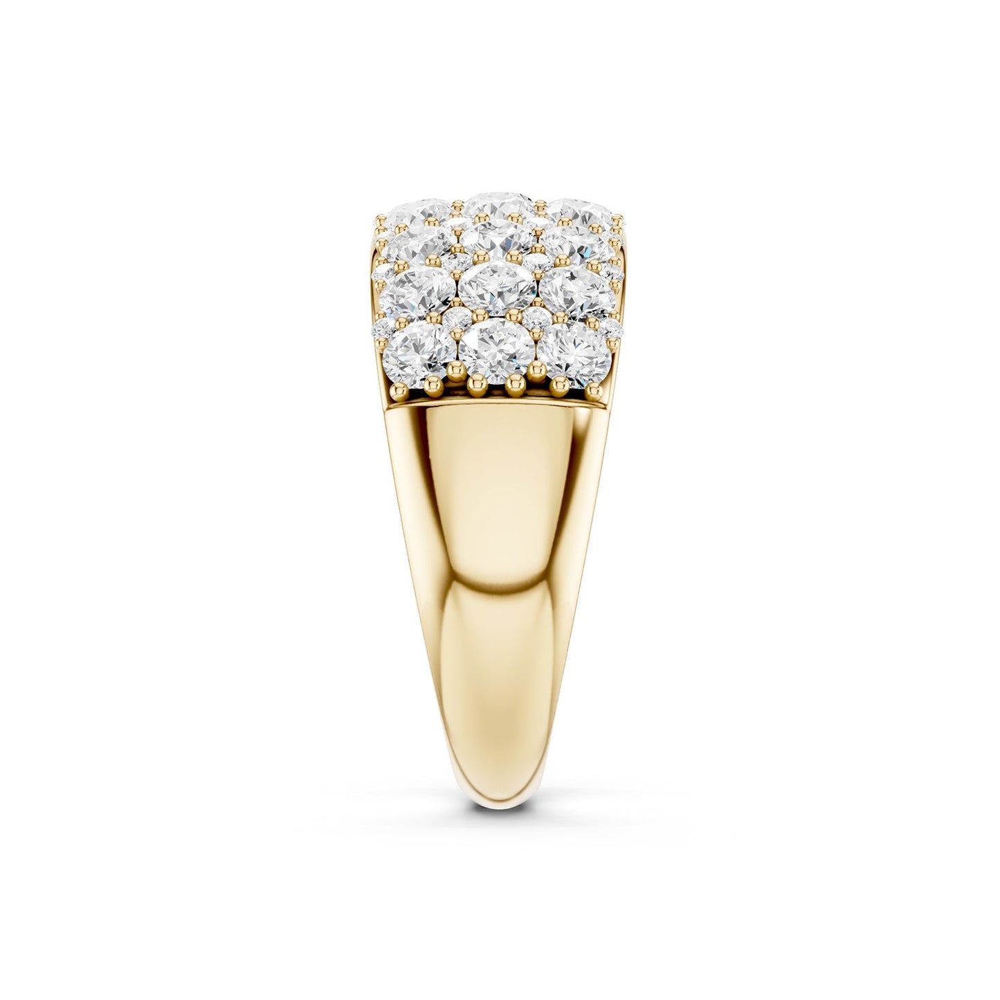 3-Row Exquisite Band