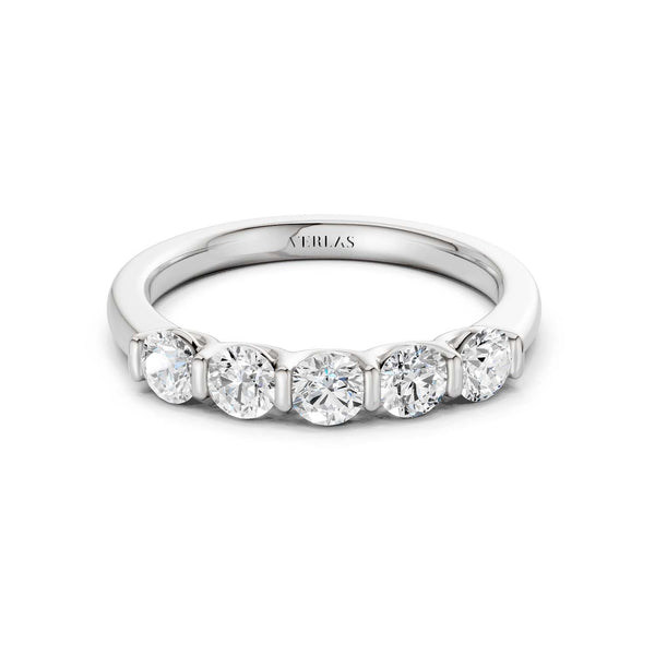 5-Stone Keepsake Round Vows