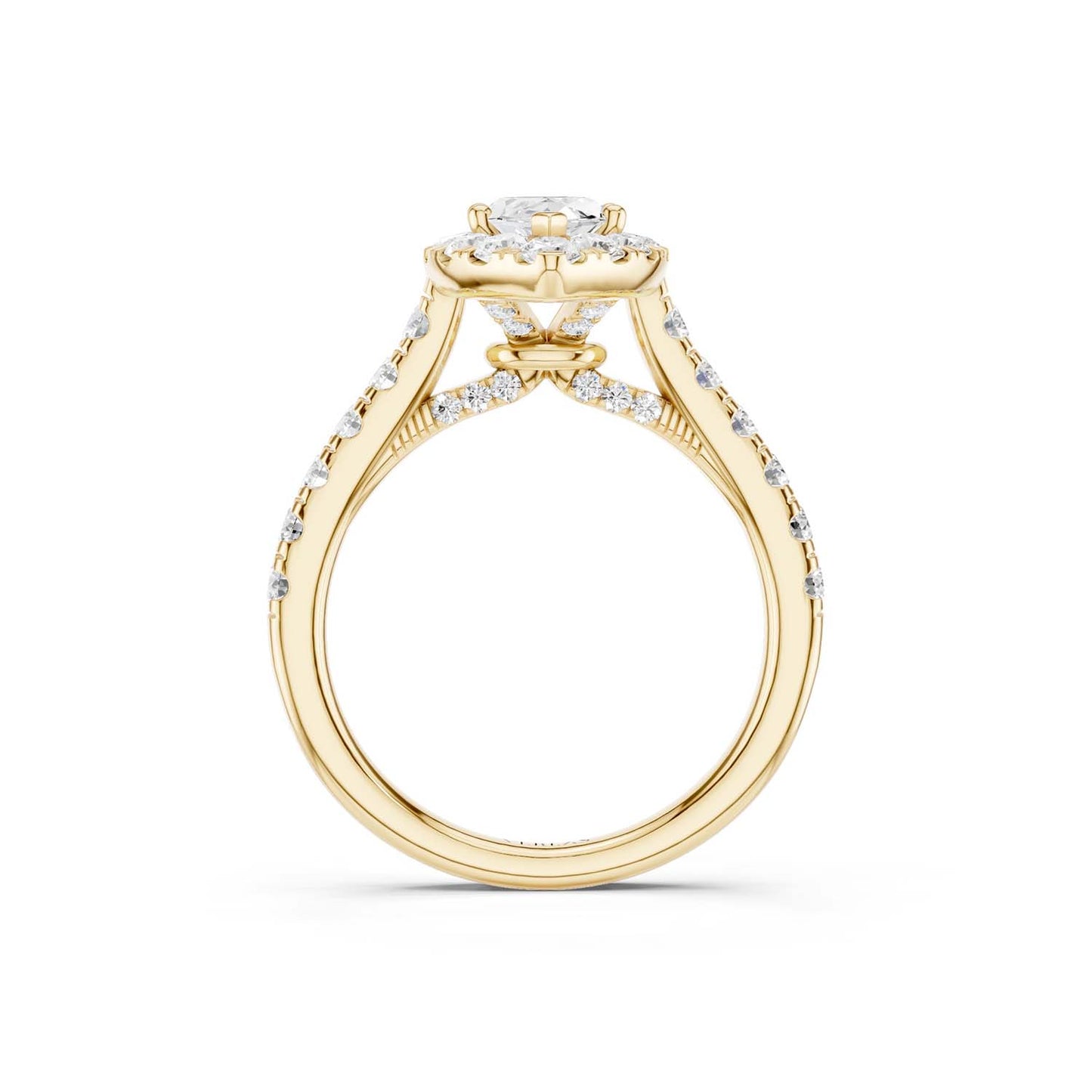 Signature Marquise Halo Ring