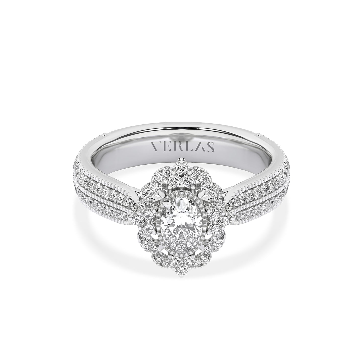 Ornate Ellipse Ring