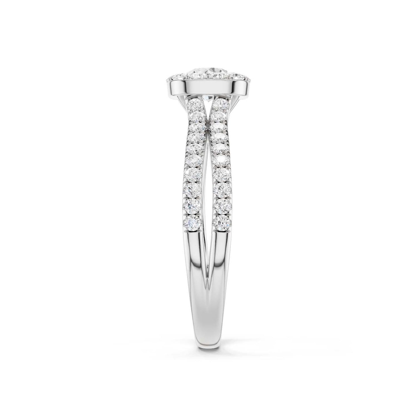 Unified Iconic Round-Princess Halo Ring