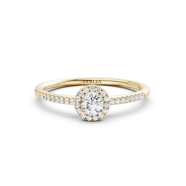 My Signature Round Halo Ring
