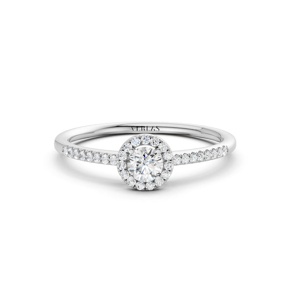 My Signature Round Halo Ring