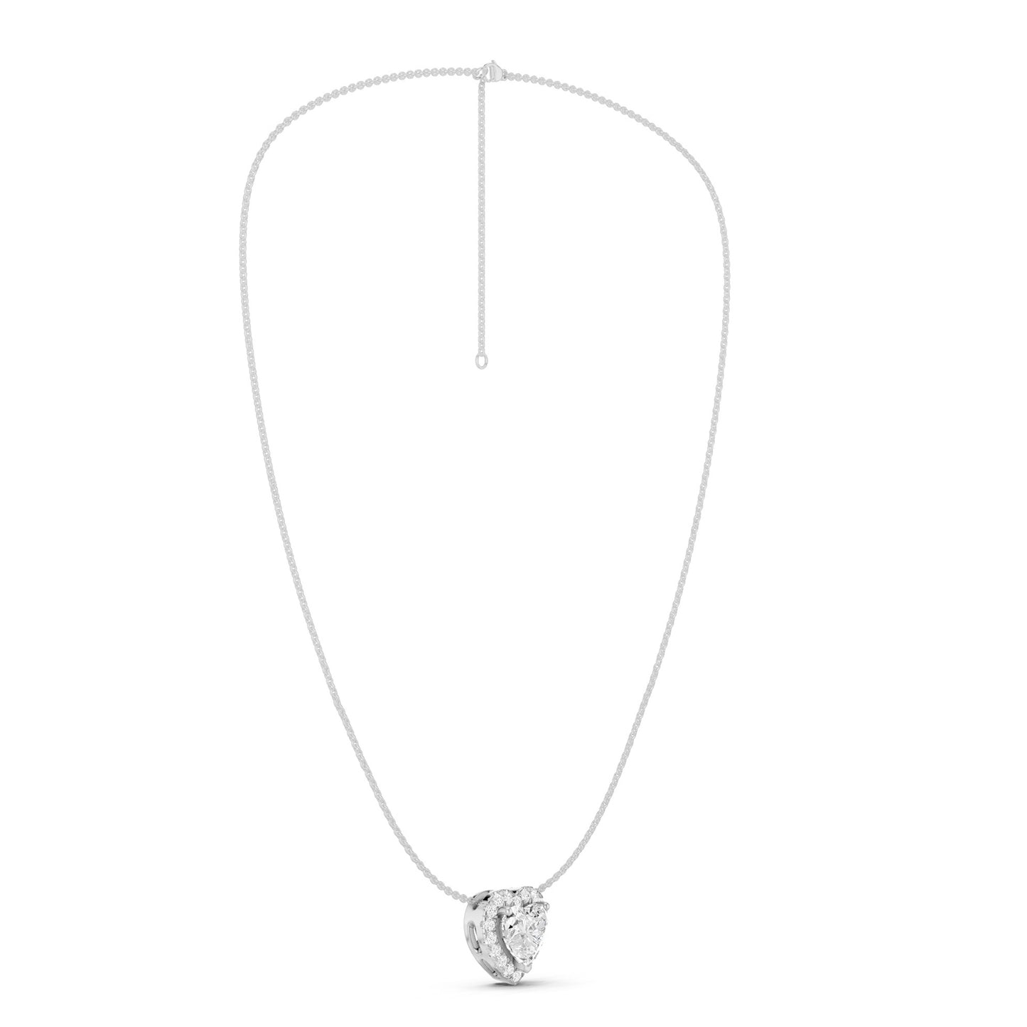 Heart Halo Necklace