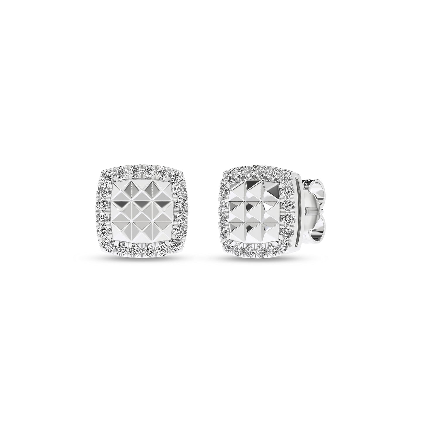 Pyramid Radiant Diamond Studs