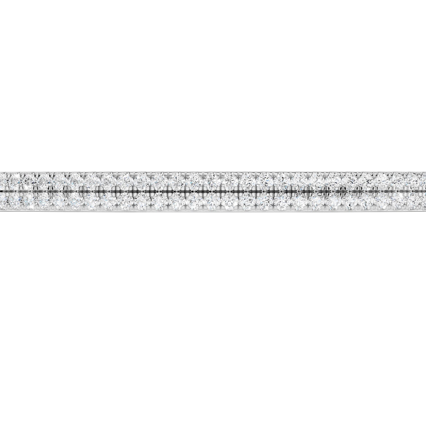2-Row Signature Diamond Bangle