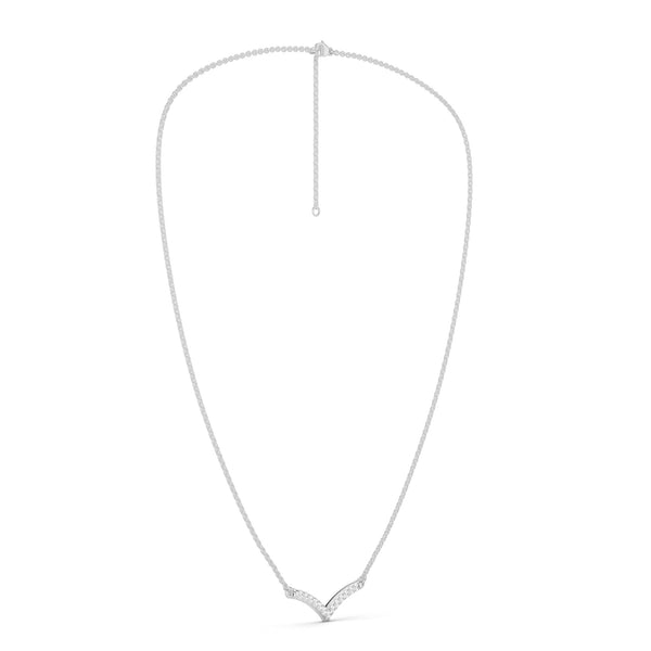 Ascending Chevron Necklace