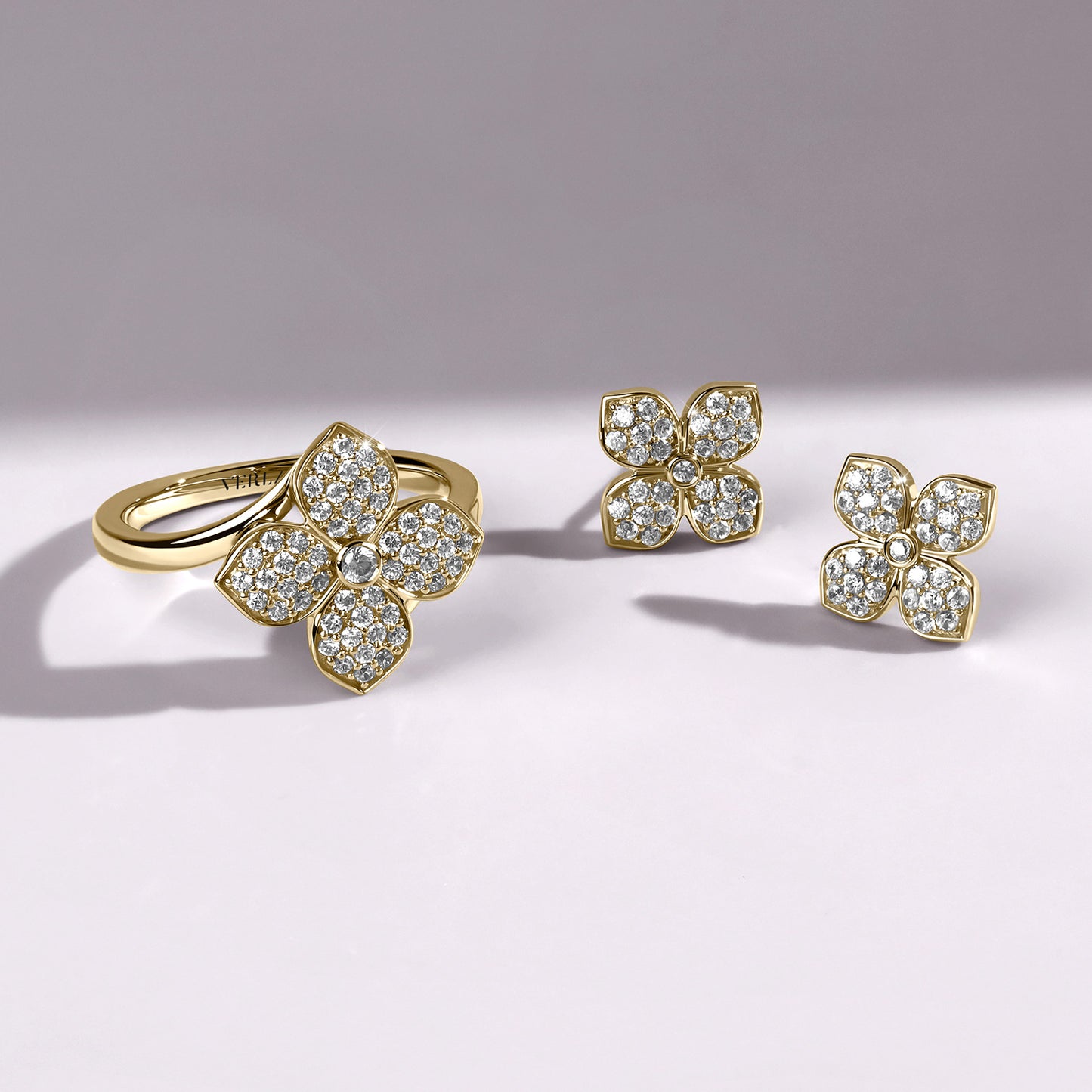 La Fleur Diamond Radiant Studs