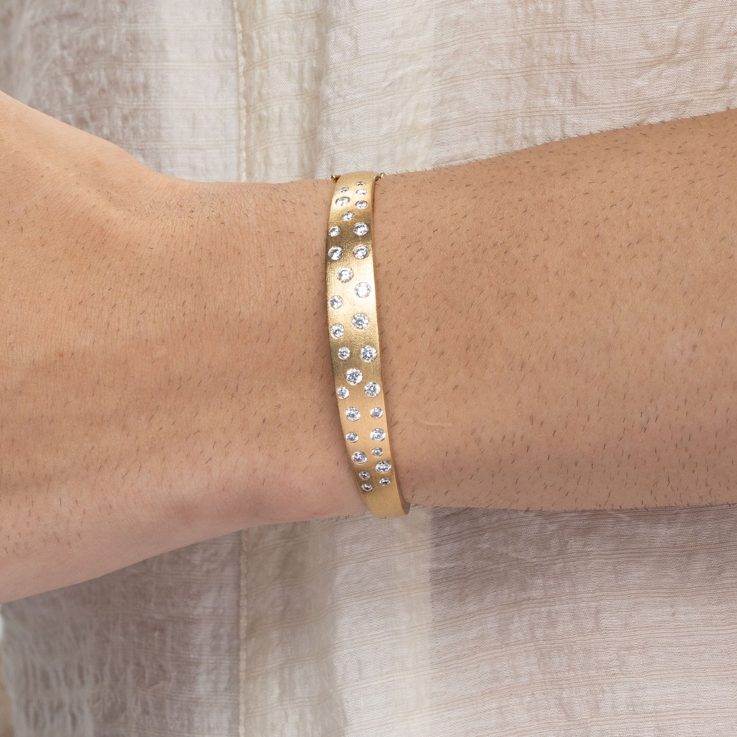 Wide Starlit Sky Bangle