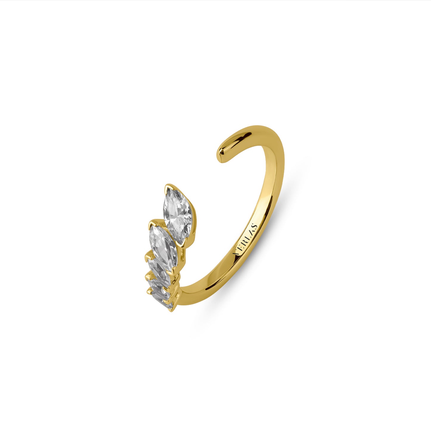 Marquise Crescendo Open Ring