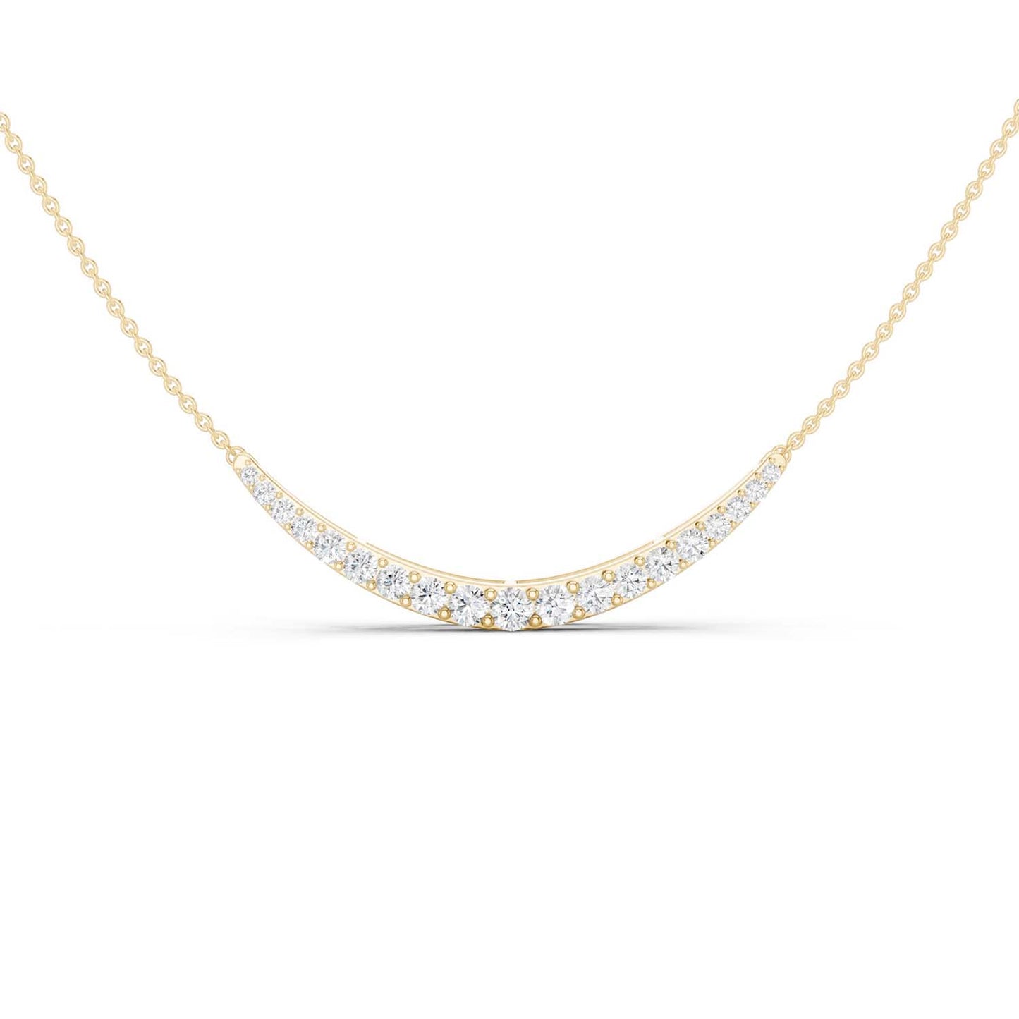 Graduated Diamond Pendant