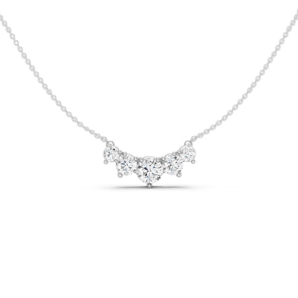 5-Stone Diamond Necklace