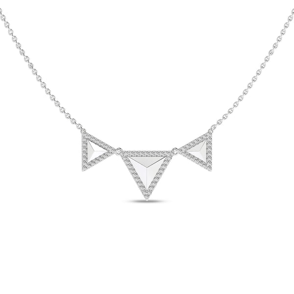 Pyramid Trois Pendant Necklace