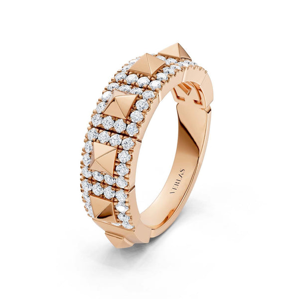 Pyramid Luxe Geometric Sleek Band