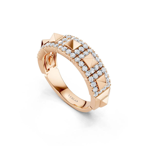 Pyramid Luxe Geometric Sleek Band