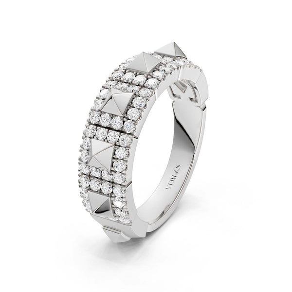 Pyramid Luxe Geometric Sleek Band