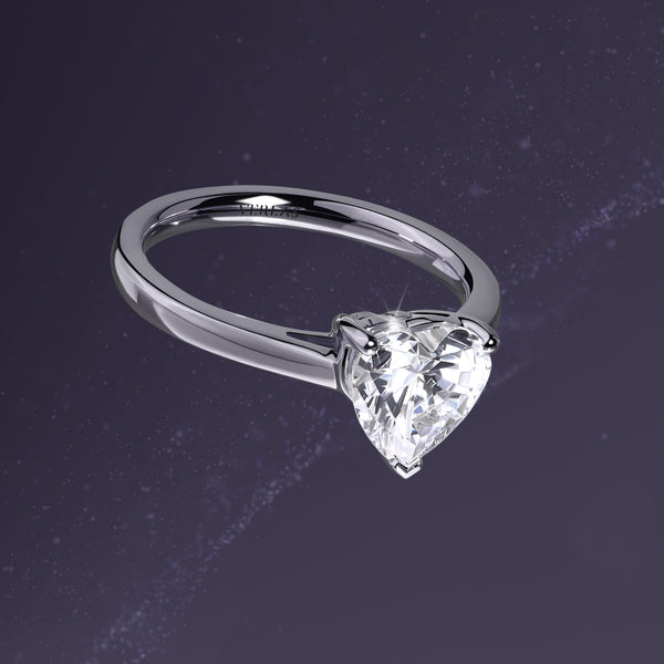 Timeless Heart Ring Large