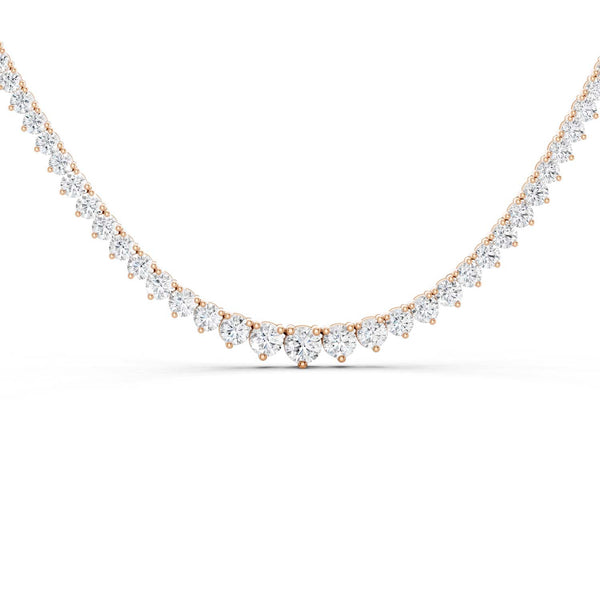 Graduated Tennis Necklace