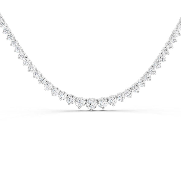 Graduated Tennis Necklace
