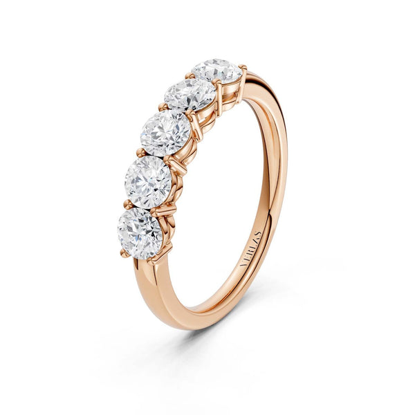 5-Stone Round Ring