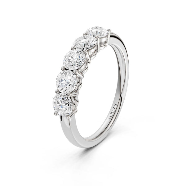 5-Stone Round Ring