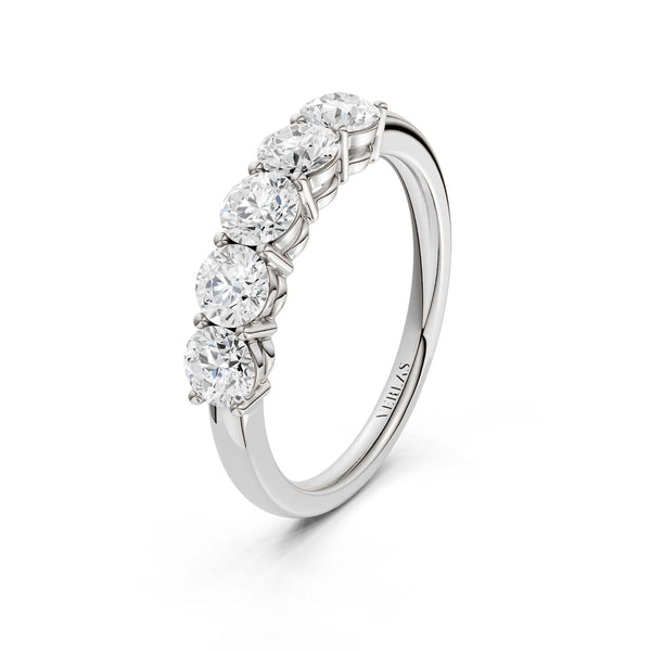 5-Stone Round Ring