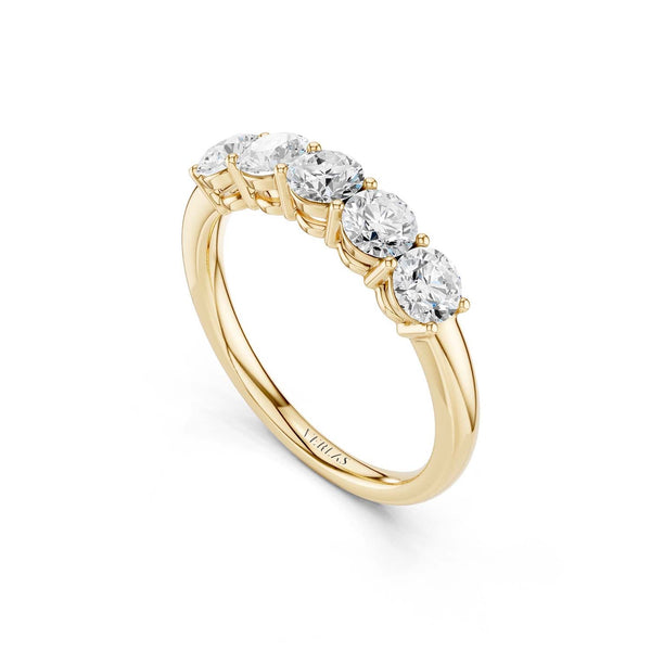 5-Stone Round Ring