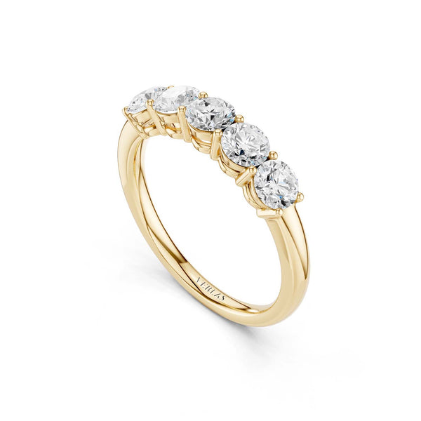 5-Stone Round Ring