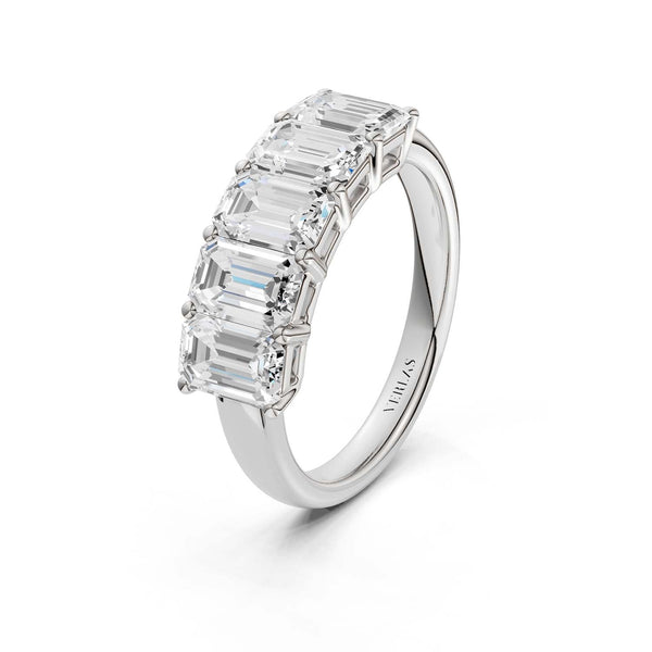5-Stone Emerald Ring