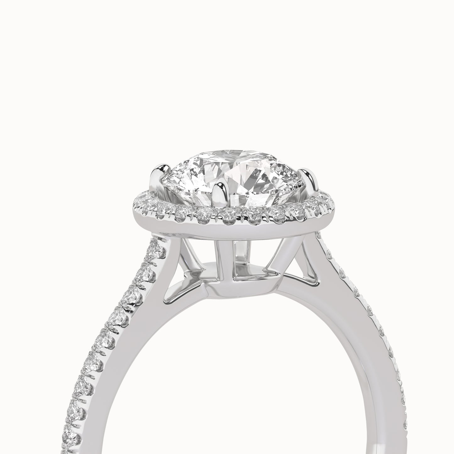 Round Signature Halo Ring