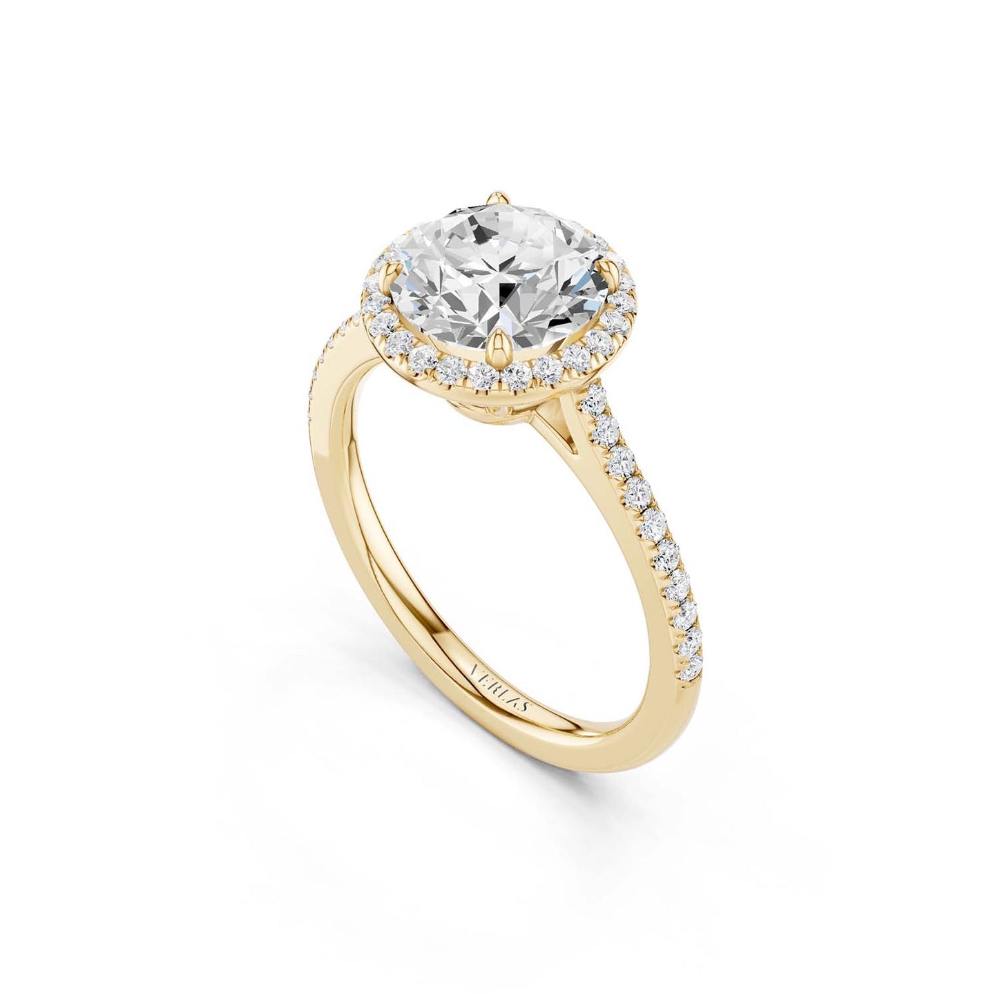 Round Signature Halo Ring