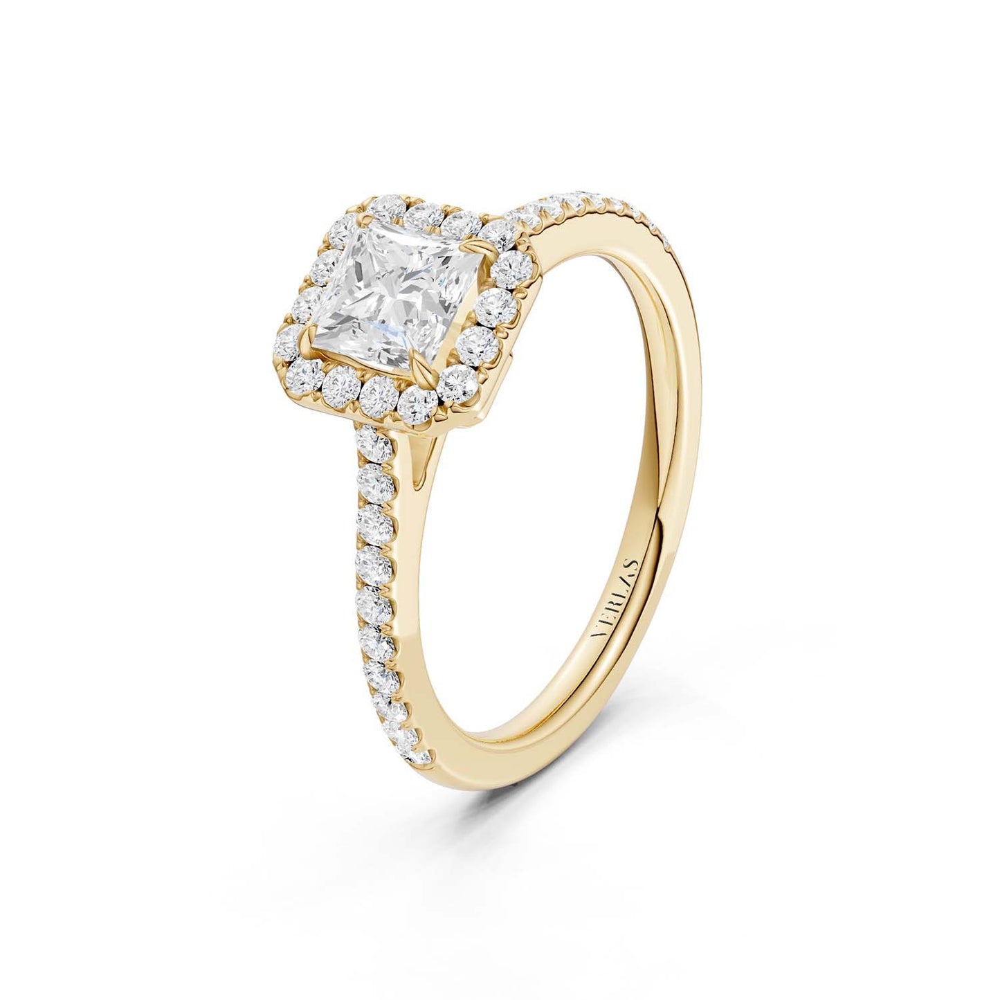 Princess Signature Halo Ring