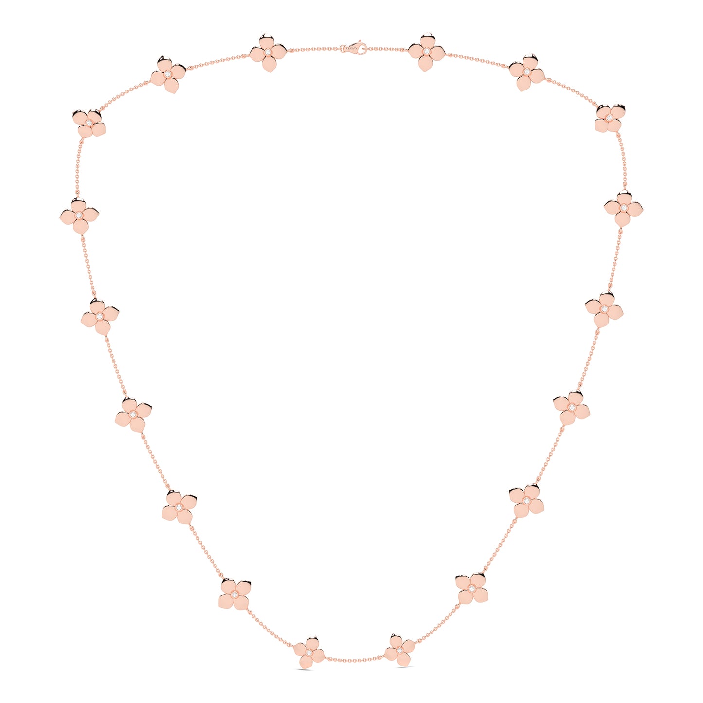 La Fleur Forever Diamond Stationed Necklace