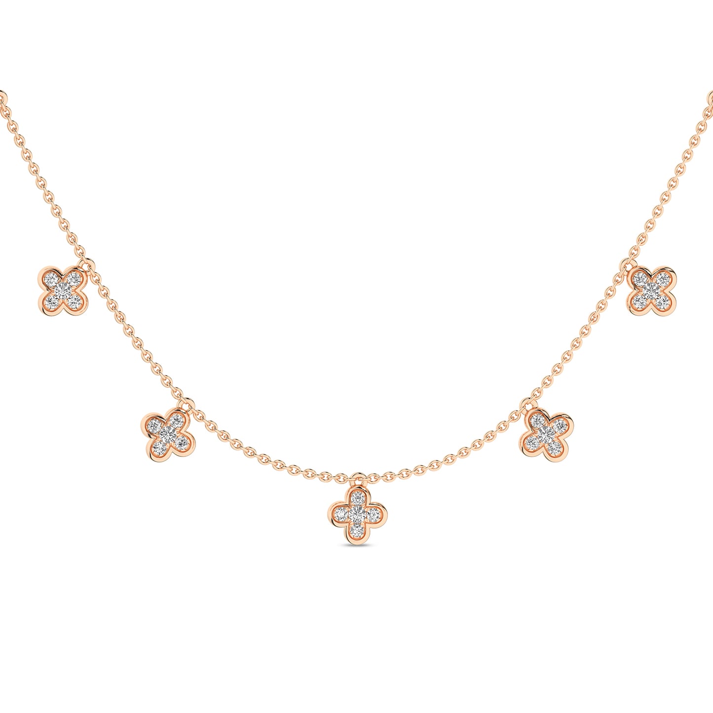 La Fleur Stationed Choker Necklace