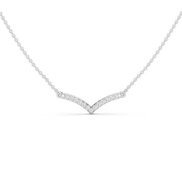 Ascending Chevron Necklace