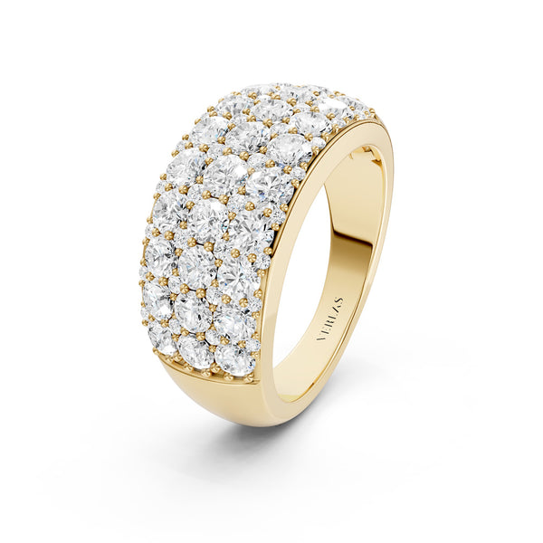 3-Row Exquisite Band