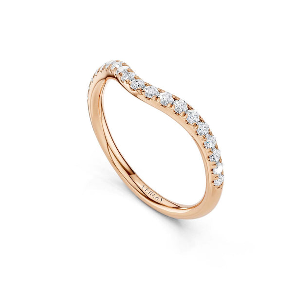 Rippling Round Ring