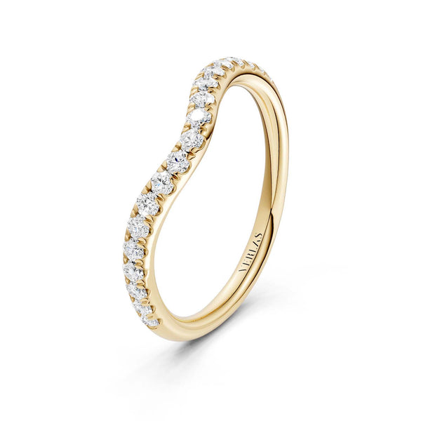 Rippling Round Ring