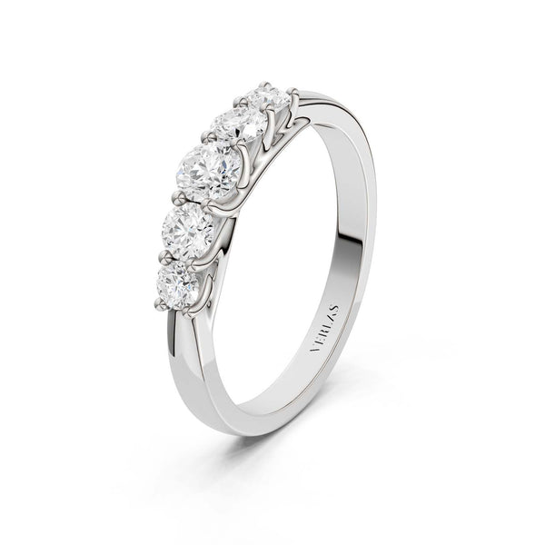 5-Stone Braided Vows